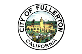 미국 캘리포니아주 풀러턴시로고