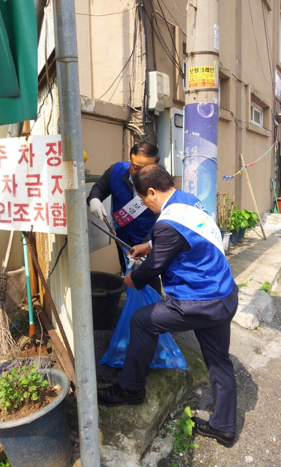 바르게살기운동보령시협의회 미소친절청결 캠페인