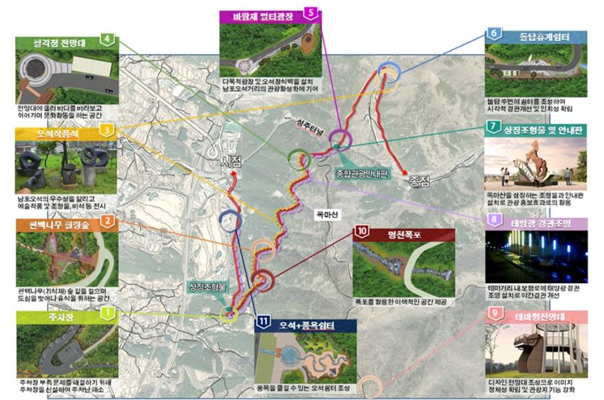 보령시, 성주산 남포오석 테마거리 조성‘시동’